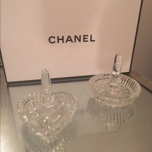 Waterford Crystal Ring Holder Set of Two